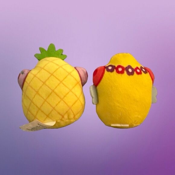 NWT Open No Bag 2023 McDonald's Squishmallows Happy Meal Toys Sunny & Maui Plush - Picture 8 of 8